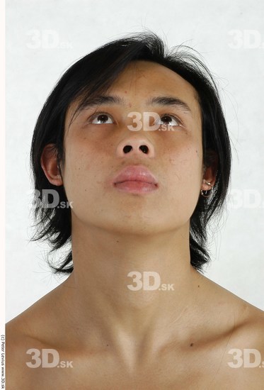 Whole Body Man Asian Slim Male Studio Poses