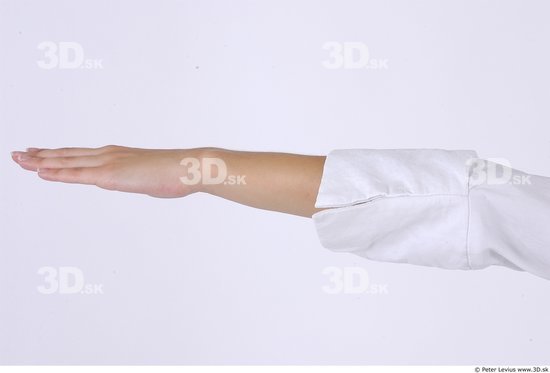 Forearm Woman Casual Slim Studio photo references