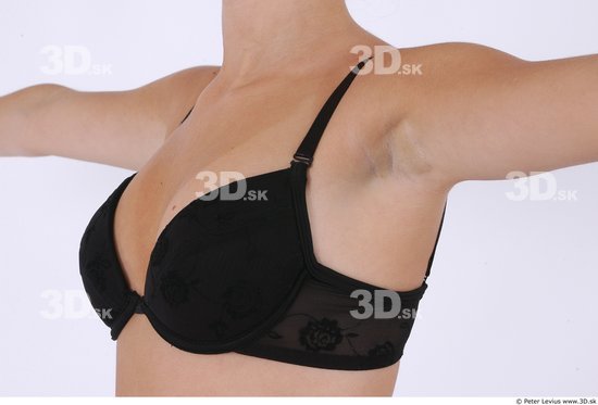 Chest Woman Underwear Slim Studio photo references