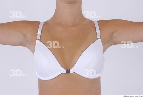 Chest Woman Underwear Slim Studio photo references