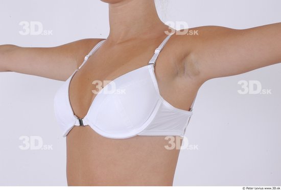 Chest Woman Underwear Slim Studio photo references