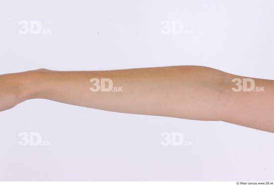 Forearm Woman Nude Slim Studio photo references