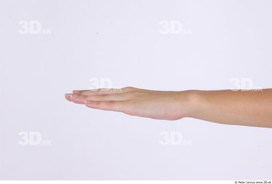 Hand Woman Nude Slim Studio photo references