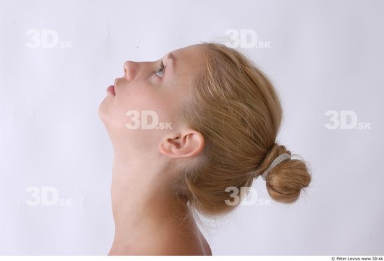 Neck Woman Animation references White Slim