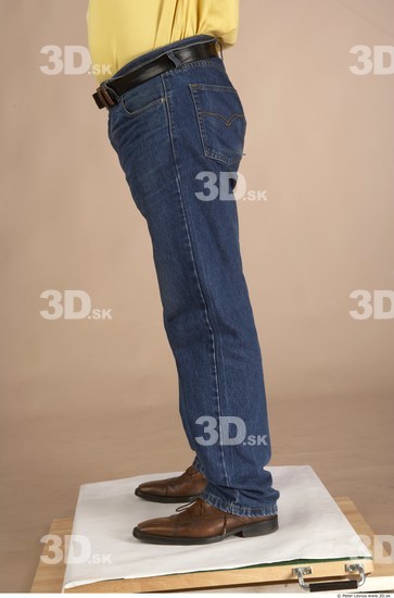 Whole Body Man Overweight Male Studio Poses