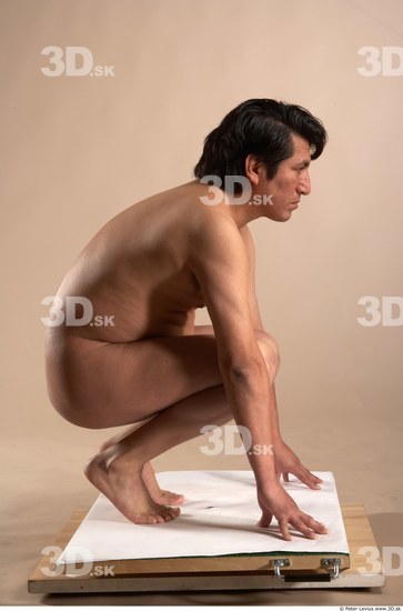 Whole Body Phonemes Man Other Another Nude Overweight Male Studio Poses