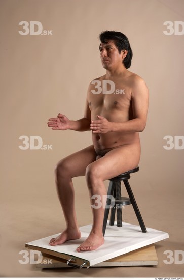 Whole Body Phonemes Man Other Another Nude Overweight Male Studio Poses