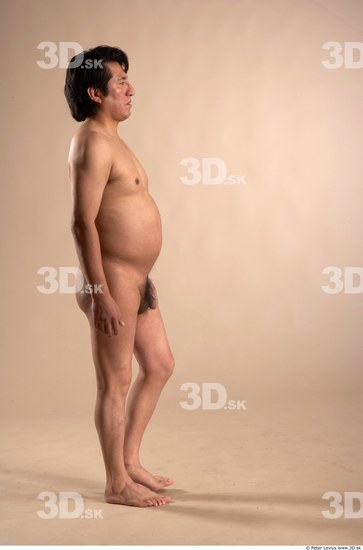 Whole Body Phonemes Man Other Another Nude Overweight Male Studio Poses