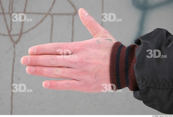 Hand Whole Body Man T poses Casual Average Street photo references