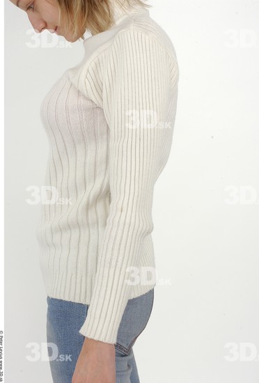 Arm Whole Body Woman Casual Slim Studio photo references