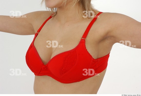 Chest Whole Body Woman Underwear Slim Studio photo references