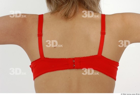 Whole Body Back Woman Underwear Slim Studio photo references