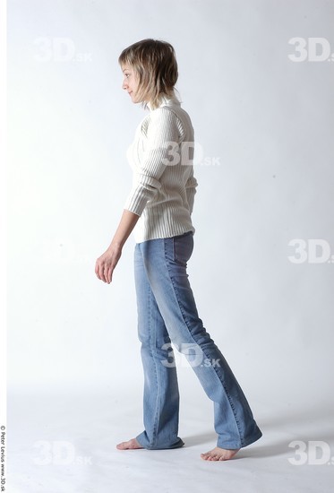 Whole Body Woman Animation references White Casual Slim