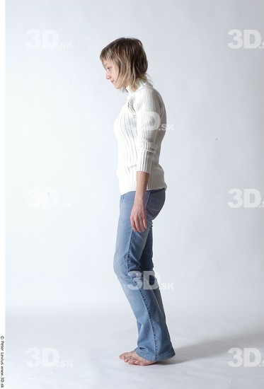 Whole Body Woman Animation references White Casual Slim