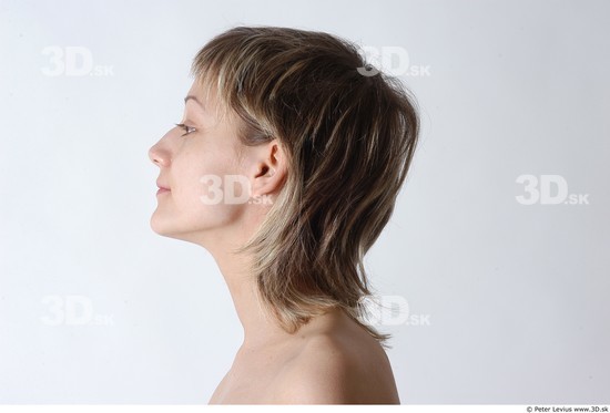 Neck Woman Animation references White Slim