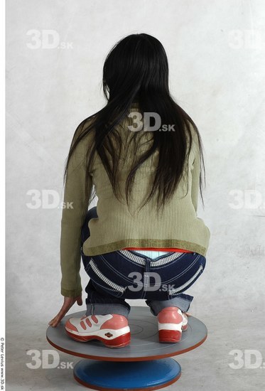 Whole Body Phonemes Woman Asian Nude Casual Chubby Studio photo references