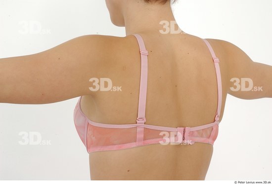 Whole Body Back Woman Underwear Average Studio photo references