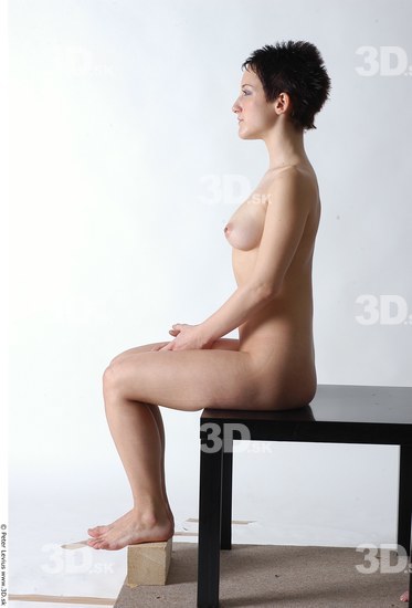 Whole Body Woman Artistic poses White Nude Average