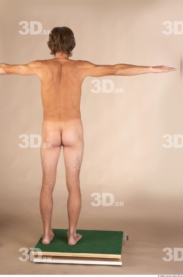 Whole Body Man T poses Nude Athletic Studio photo references