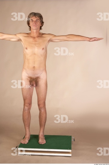 Whole Body Man T poses Nude Athletic Studio photo references