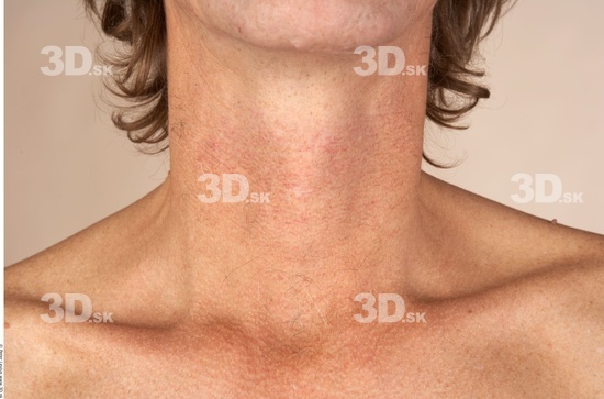 Neck Whole Body Man Nude Athletic Studio photo references