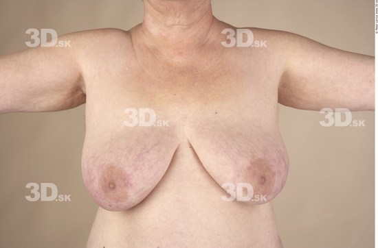 Chest Whole Body Woman Nude Chubby Studio photo references