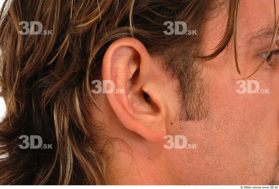 Ear Whole Body Man Muscular Studio photo references