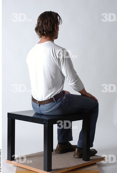 Whole Body Man Artistic poses White Casual Muscular