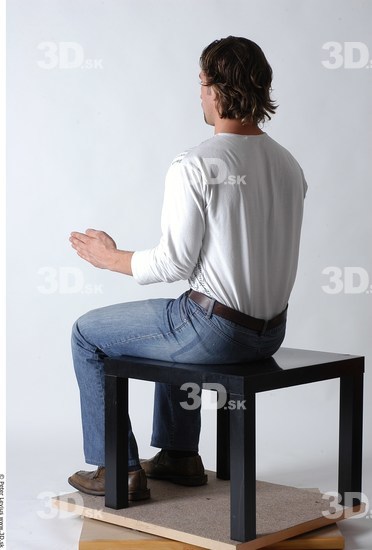 Whole Body Man Artistic poses White Casual Muscular