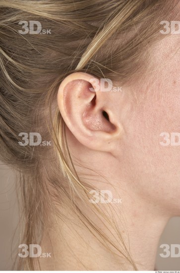 Ear Whole Body Woman Slim Studio photo references