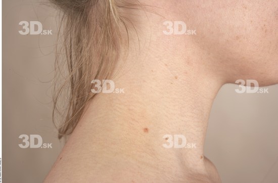 Neck Whole Body Woman Nude Slim Studio photo references