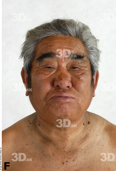 Face Whole Body Phonemes Man Asian Nude Overweight Studio photo references