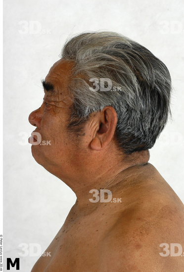 Face Whole Body Phonemes Man Asian Nude Overweight Studio photo references