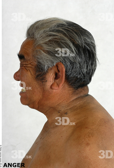 Face Whole Body Phonemes Emotions Man Asian Nude Overweight Studio photo references