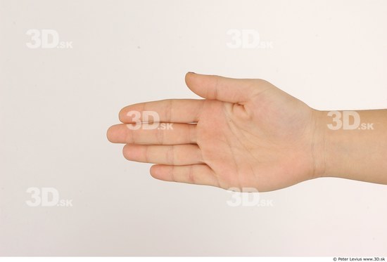 Hand Whole Body Woman Slim Studio photo references