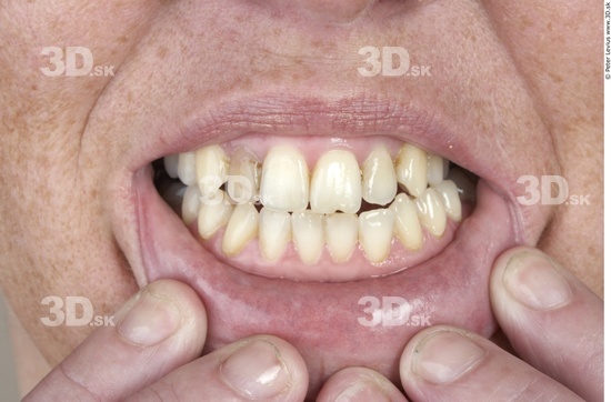 Whole Body Teeth Woman Overweight Studio photo references