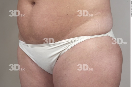 Hips Whole Body Woman Underwear Overweight Studio photo references