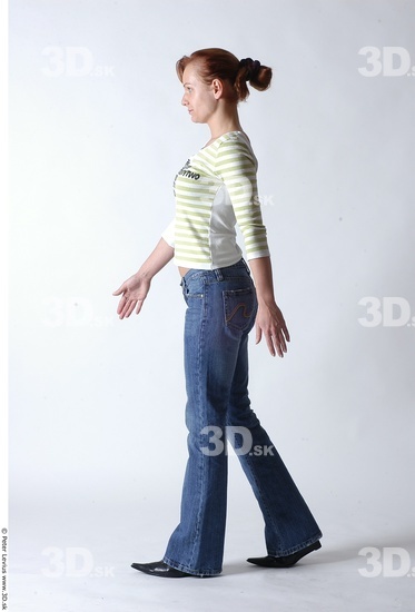 Whole Body Woman Animation references White Casual Slim