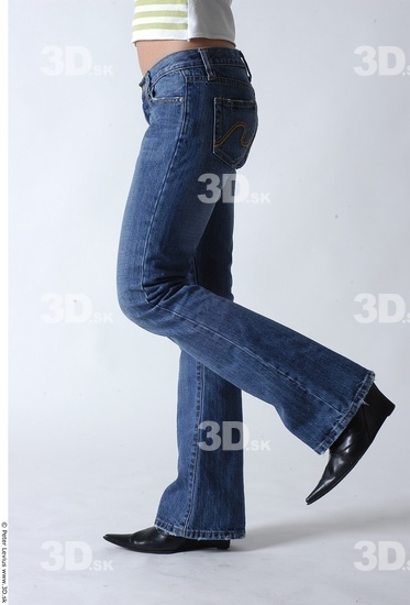 Leg Woman Animation references White Casual Slim