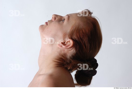 Neck Woman Animation references White Nude Slim