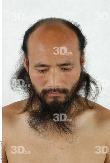 Whole Body Head Man Asian Nude Average Studio photo references