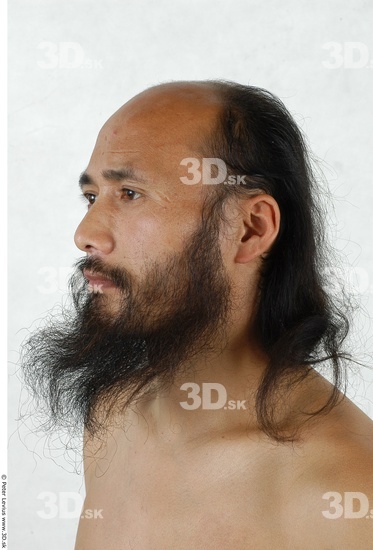 Whole Body Head Man Asian Nude Average Studio photo references