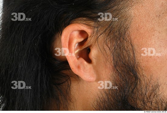 Ear Whole Body Man Asian Nude Average Studio photo references