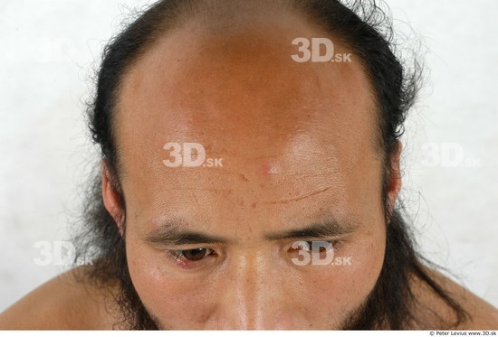 Whole Body Head Man Asian Nude Average Studio photo references