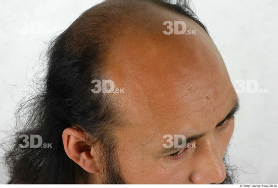 Whole Body Head Man Asian Nude Average Studio photo references