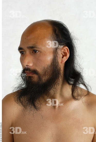 Whole Body Head Phonemes Man Animation references Asian Nude Average Studio photo references