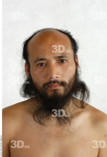 Whole Body Head Phonemes Man Animation references Asian Nude Average Studio photo references