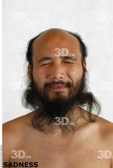 Face Whole Body Phonemes Emotions Man Asian Nude Average Studio photo references