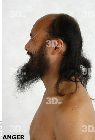 Face Whole Body Phonemes Emotions Man Asian Nude Average Studio photo references