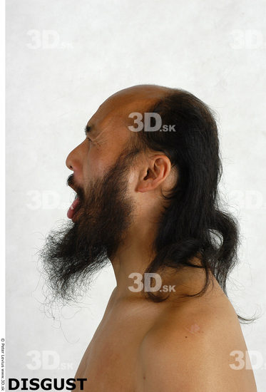 Face Whole Body Phonemes Emotions Man Asian Nude Average Studio photo references